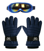 Guantes y Antiparras para Nieve · Talla Infantil 4 a 6 Años