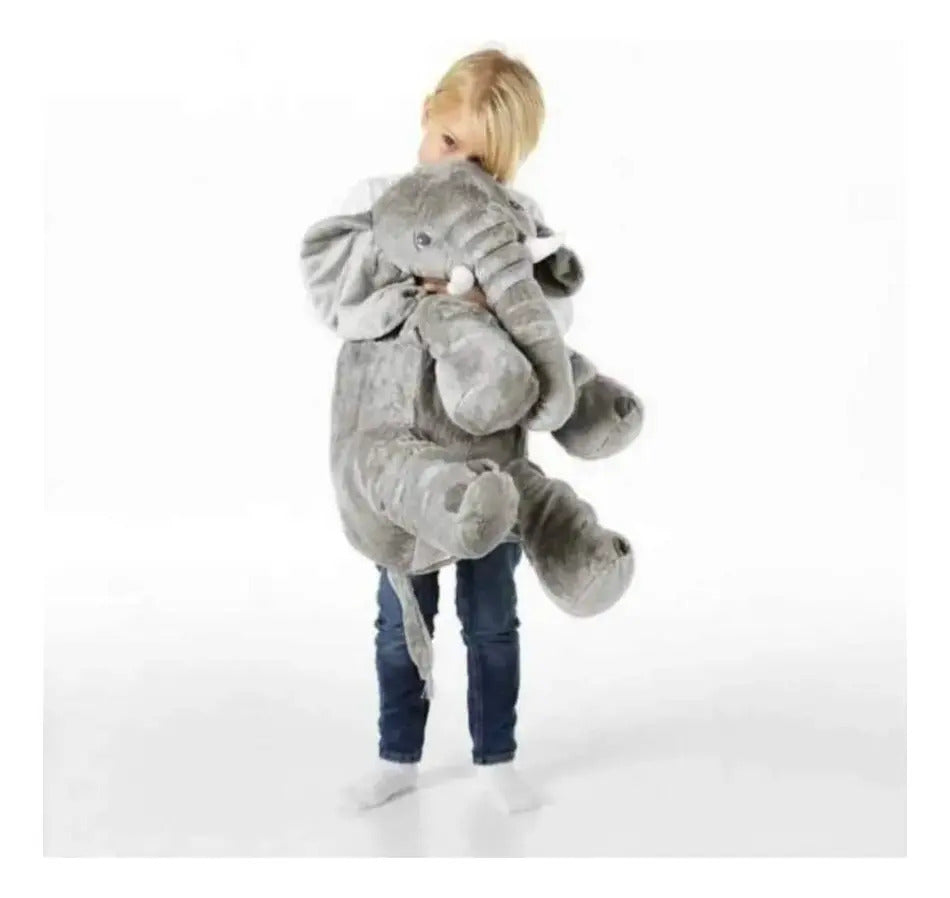 Peluche Elefante Gris Grande · 60 × 25 cm