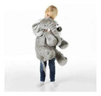 Peluche Elefante Gris Grande · 60 × 25 cm