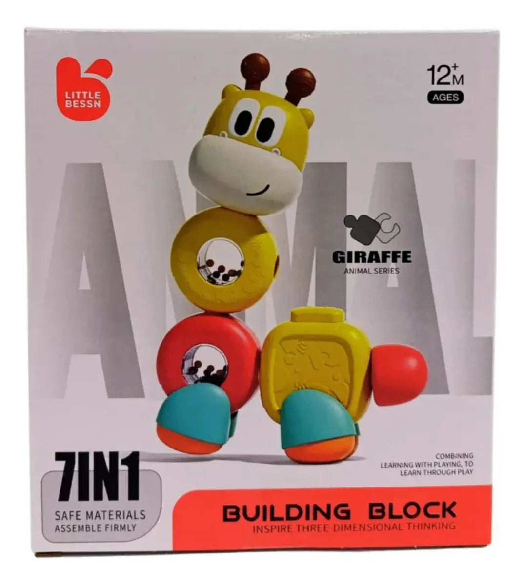 Juguete de Encaje con Partes Móviles Diseño Animal