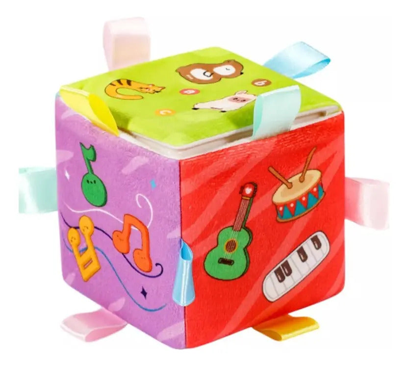 Cubo de Actividades Musical para Bebé · 10 cm