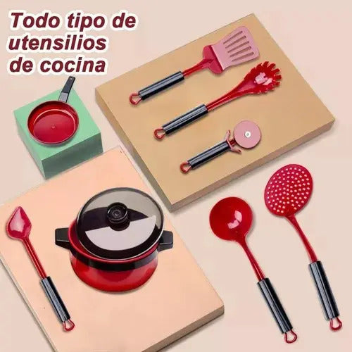 Set de Cocina de Juguete con Utensilios · 61 Piezas