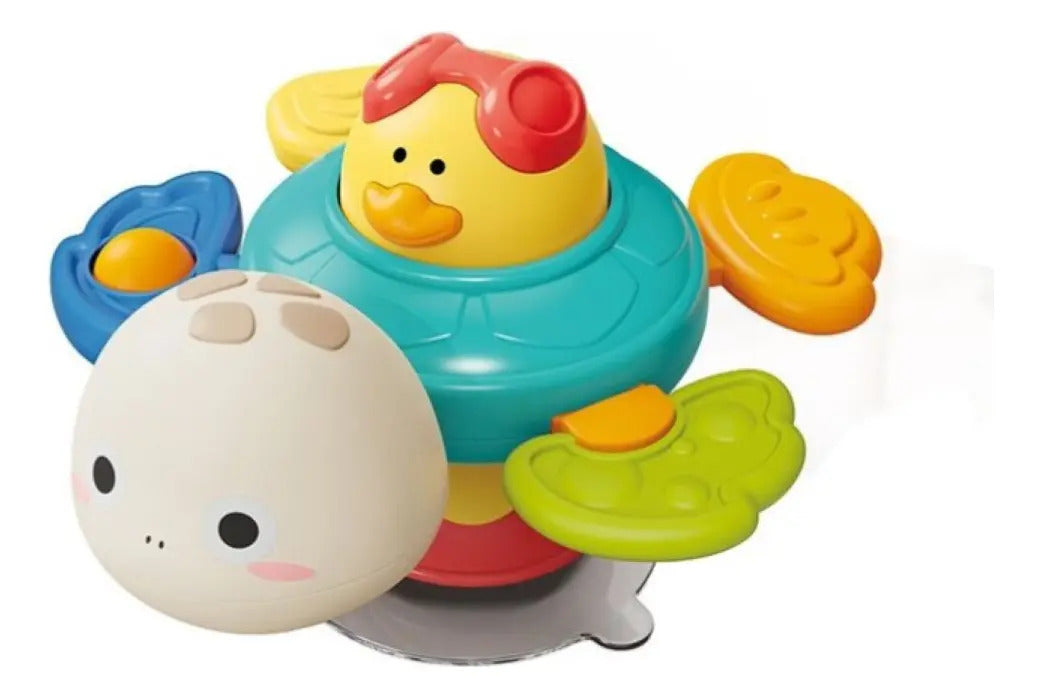 Spinner de Tortuga con Ventosa para Bebé