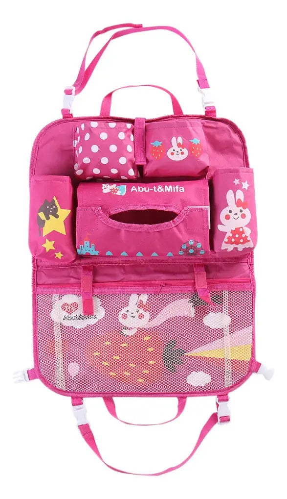 Organizador Infantil para Respaldo de Asiento de Auto · 54 × 41 cm