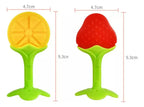 Pack de 3 Mordedores de Silicona Diseño Frutas