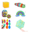 Kit Sensorial con Laberintos, Gusano y Cubo Articulado