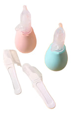 Set de Aspirador Nasal Manual y Pinza para Bebé