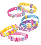 Mini Kit para Diseñar 6 Pulseras con Letras y Adornos
