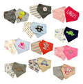 Pack de 6 Baberos Bandana de Doble Capa