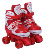 Patines Quad Ajustables de Malla · Tallas S y M