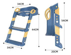 Adaptador Acolchado de Inodoro con Escalera Ajustable
