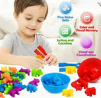 Juego de Clasificación de Animales y Colores · 44 Piezas