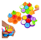 Molde de Silicona para 7 Paletas