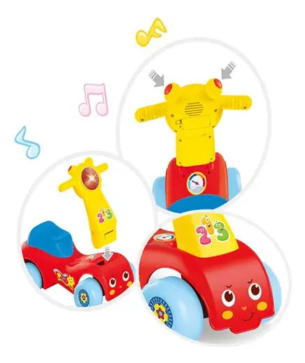 Correpasillos Infantil con Música · Rojo