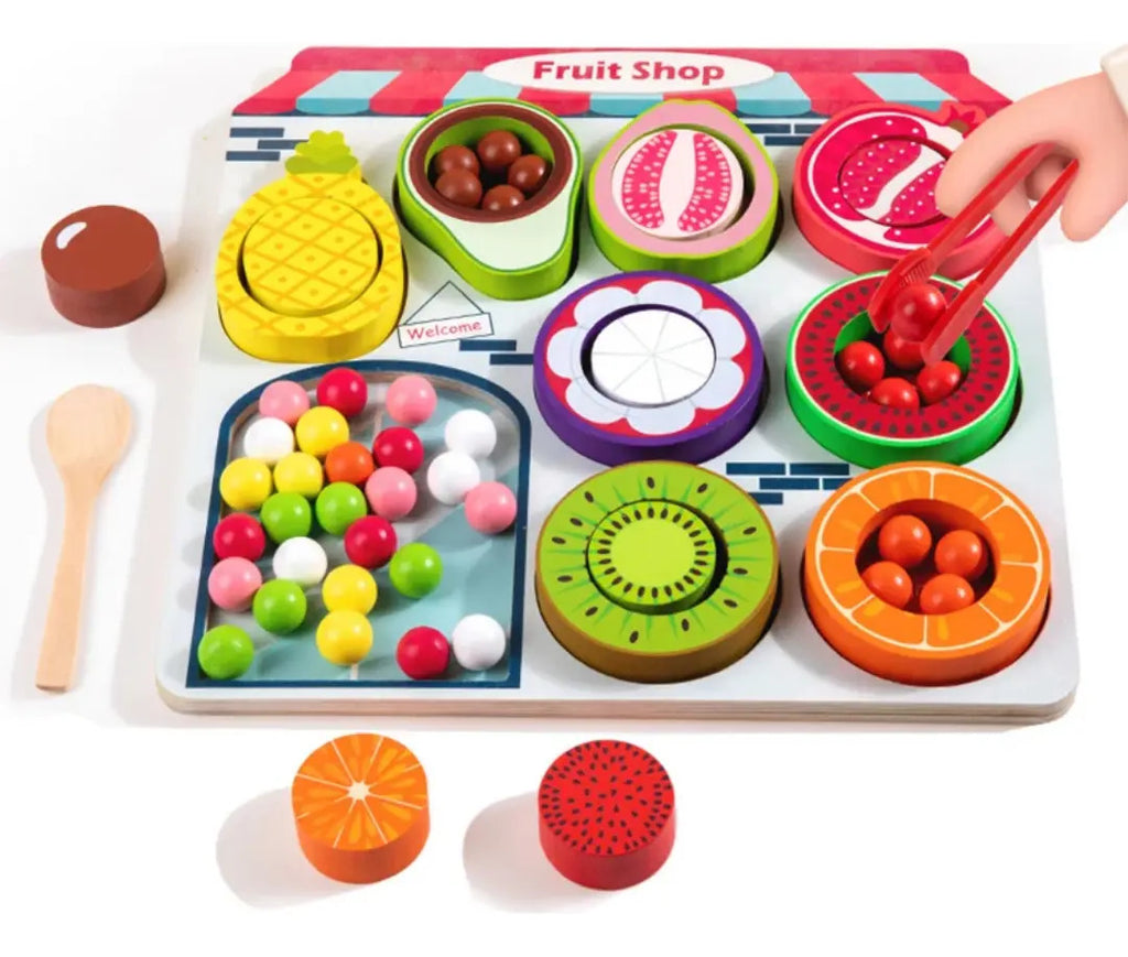Kit de Juegos de Madera con Encajes, Laberinto y Bloques