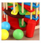 Torre de Madera con Martillo para Niños