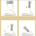 Soporte de Baño Plegable Ajustable de 44 a 54 cm
