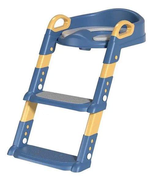 Adaptador Acolchado de Inodoro con Escalera Ajustable