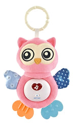 Peluche Búho Colgante con Luz y Música