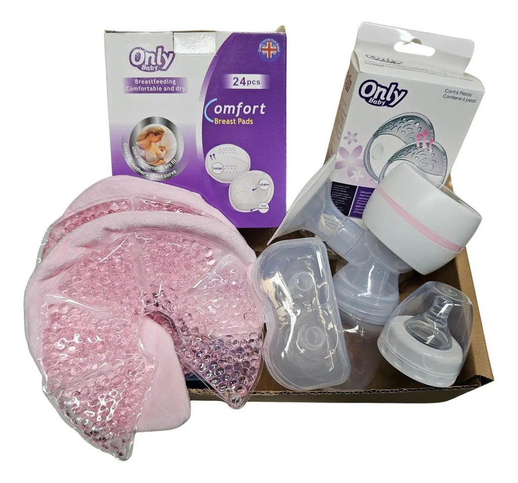 Kit de Lactancia con Extractor y Protectores