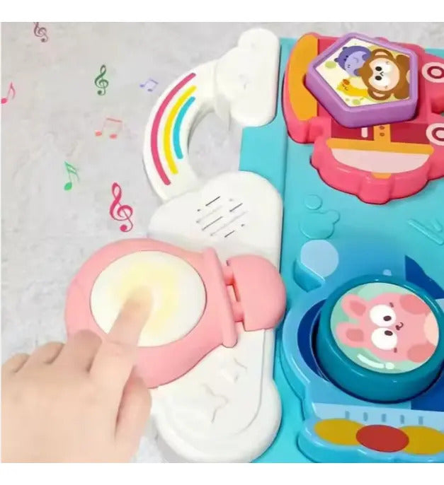 Tablero Musical de Encajes para Bebé · 9 Piezas