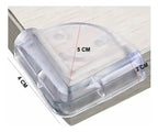 Pack de 4 Esquineros Cuadrados de Silicona Transparente