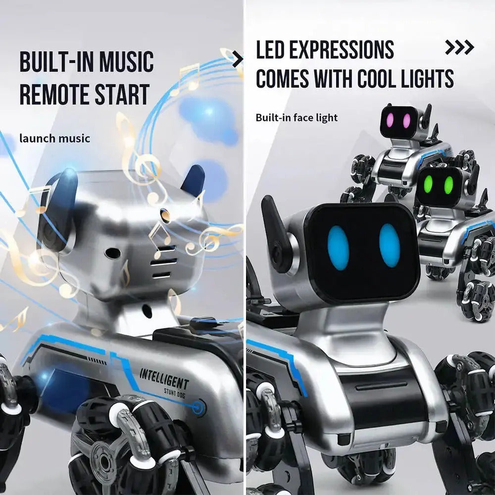 Perro Robot Acrobático con Control Remoto · 9-7572