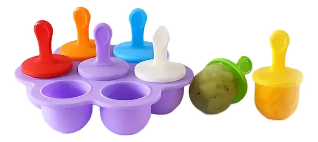 Molde de Silicona para 7 Paletas