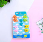 Pack de 10 Mini Tenedores de Animales para Colaciones