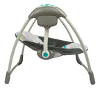 Silla Mecedora Plegable para Bebé con Asiento Reclinable