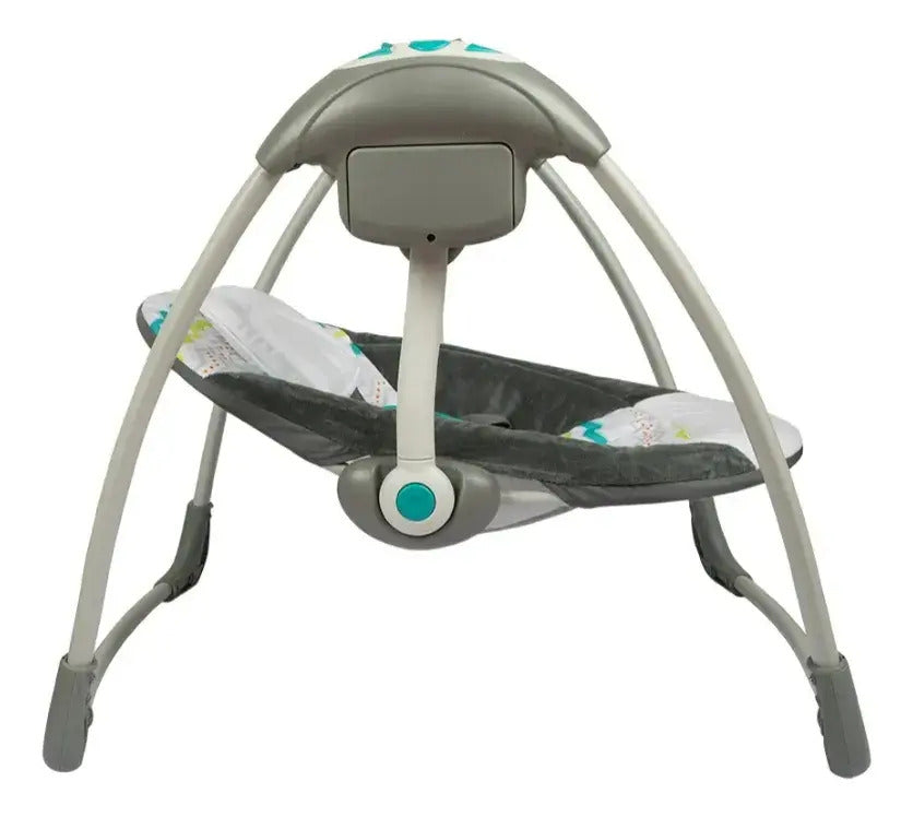 Silla Mecedora Plegable para Bebé con Asiento Reclinable