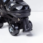 Patines Quad Ajustables de Malla · Tallas S y M
