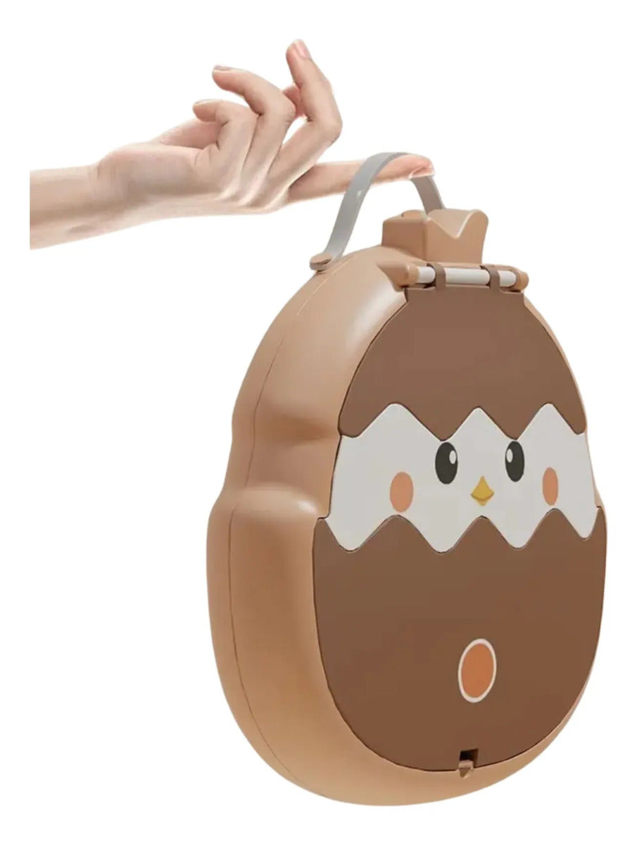 Pelela Pollito marrón, detalle