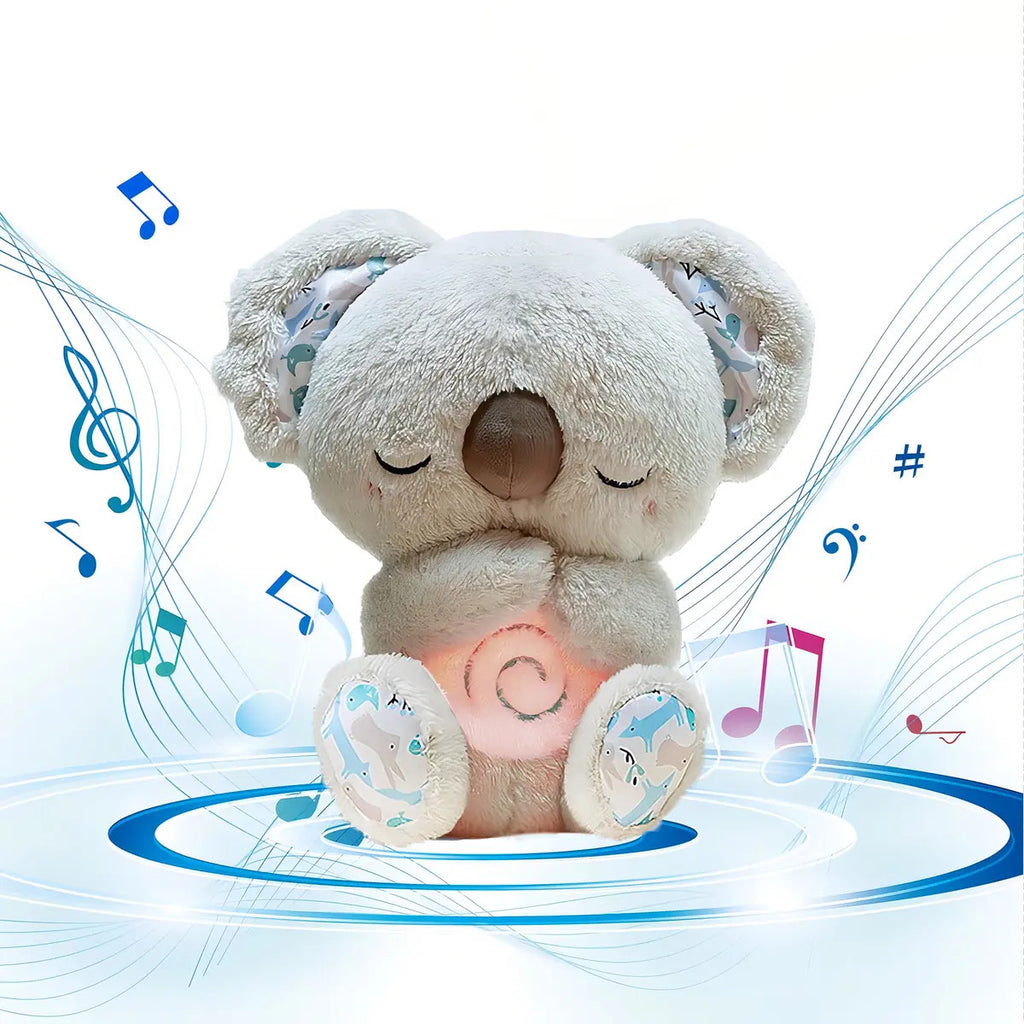 Peluche Koala con Movimiento, Luz y Sonido · Rosa o Gris