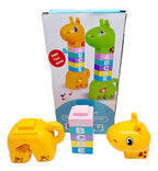 Jirafa Musical Apilable con Bloques Numerados