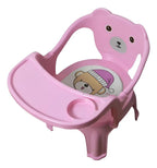 Silla Infantil Compacta con Bandeja · Rosa o Celeste