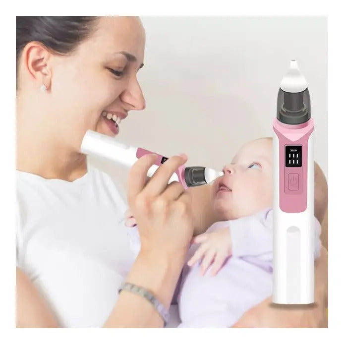 Aspirador Nasal Eléctrico Recargable con Pantalla LCD