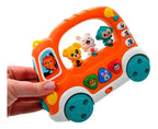 Autobús Musical Interactivo con Luz para Bebé