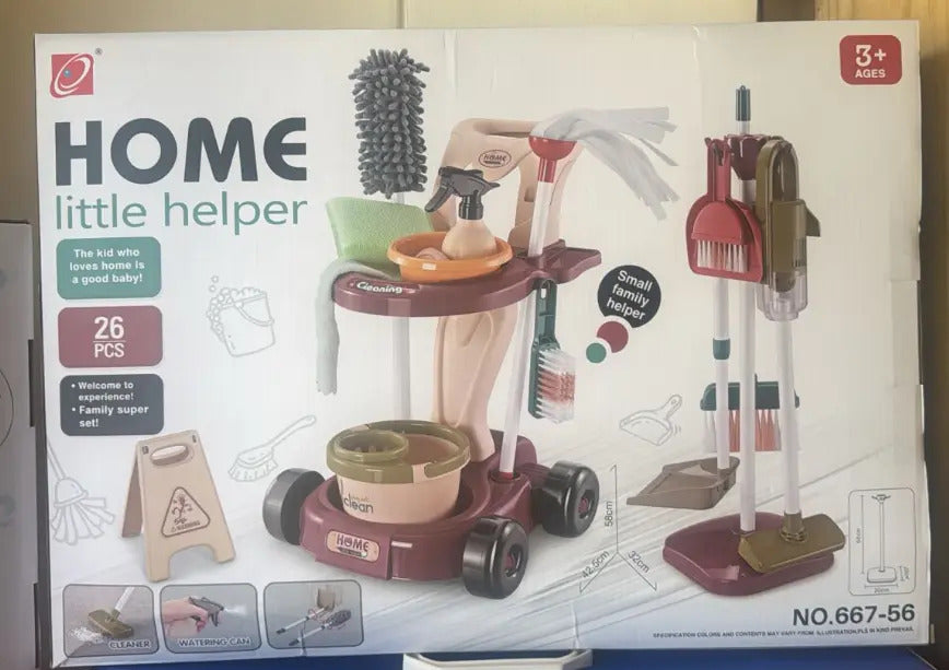 Set de Limpieza de Juguete Infantil · 26 Piezas