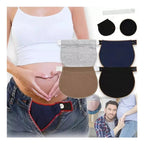 Pack de 3 Extensores de Pantalón de Maternidad · Azul