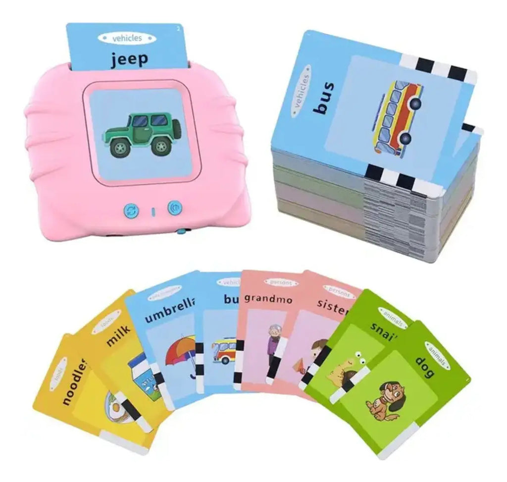 Lector de Tarjetas Interactivo en Español e Inglés · 112 Tarjetas