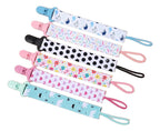 Pack de 3 Sujetadores de Chupete con Clip