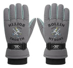 Guantes y Antiparras para Nieve · Talla Infantil 7 a 10 Años