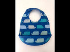 Pack de 3 Baberos de Silicona con Bolsillo Recolector