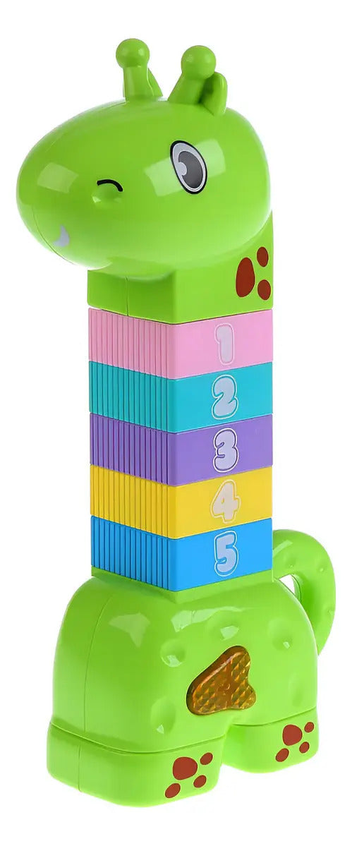 Jirafa Musical Apilable con Bloques Numerados