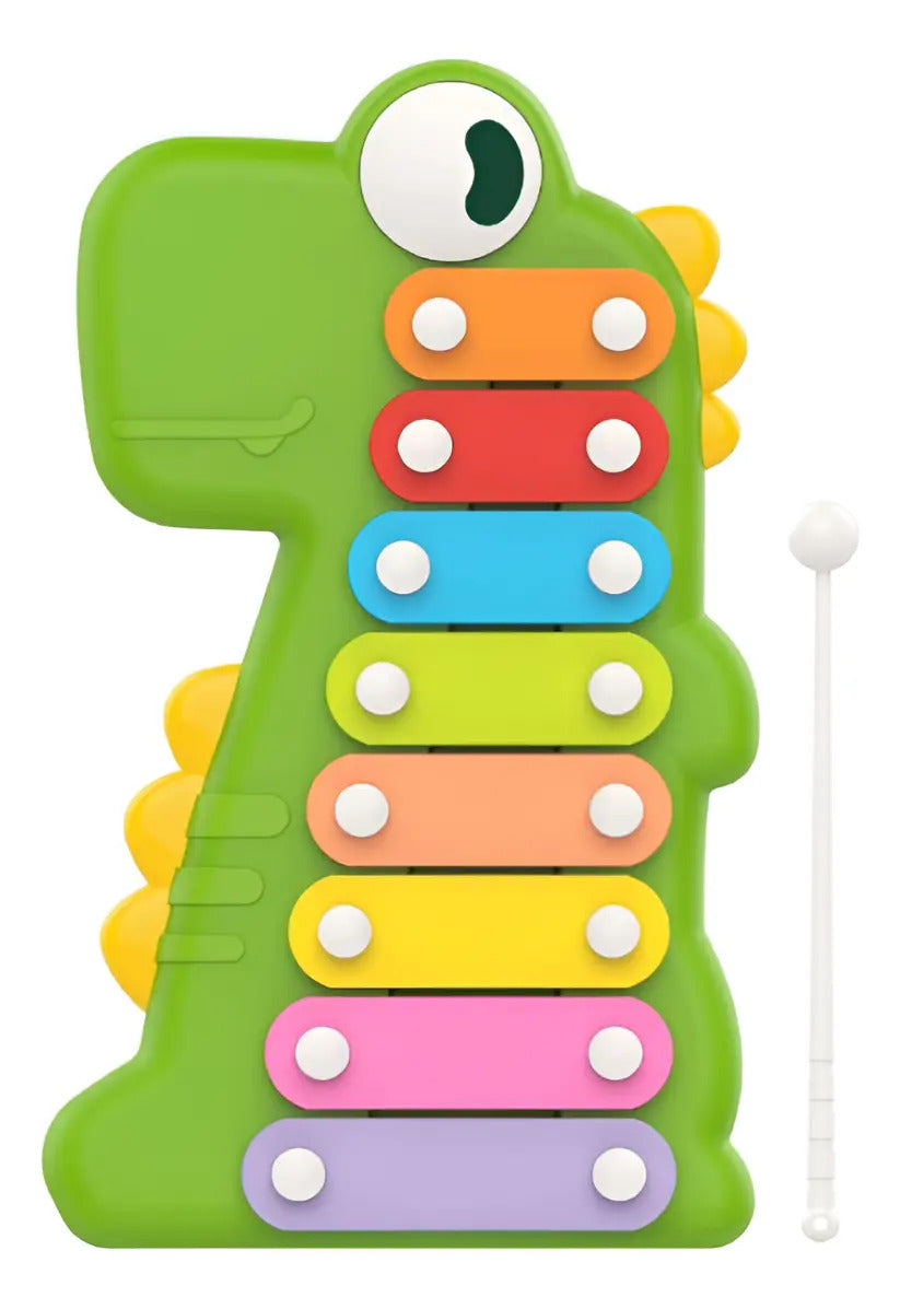 Xilófono Musical de Dinosaurio para Bebé