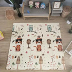 Alfombra Plegable Reversible con Bolso · 180 × 200 cm