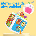 Cubo de Actividades 7 en 1 con Xilófono y Encajes