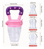 Set de 3 Accesorios · Chupete de Frutas y Mordedores