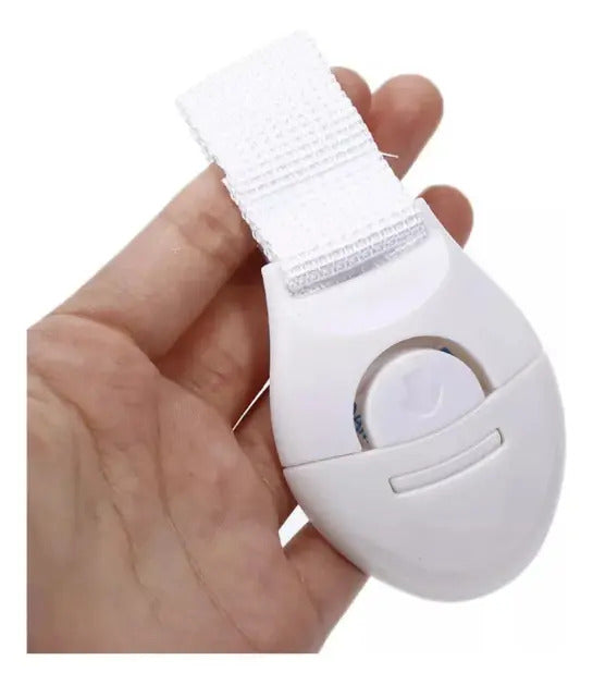 Pack de 2 Seguros para Cajones y Puertas · Blanco